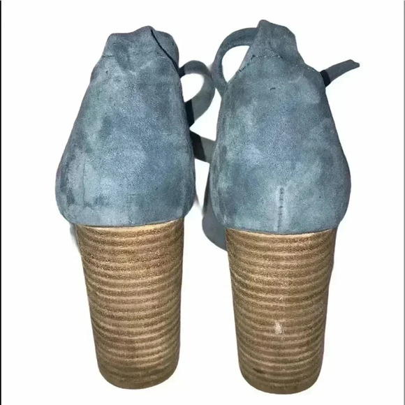 Raye Ankle Strap Suede Sandal Size 6.5 - Picture 4 of 8